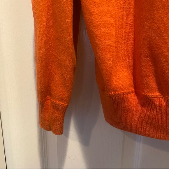 Polo Ralph Lauren Orange Sweatshirt Medium - Picture 8 of 8